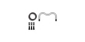HJS 82 13 2478 Mounting Kit, catalytic converter